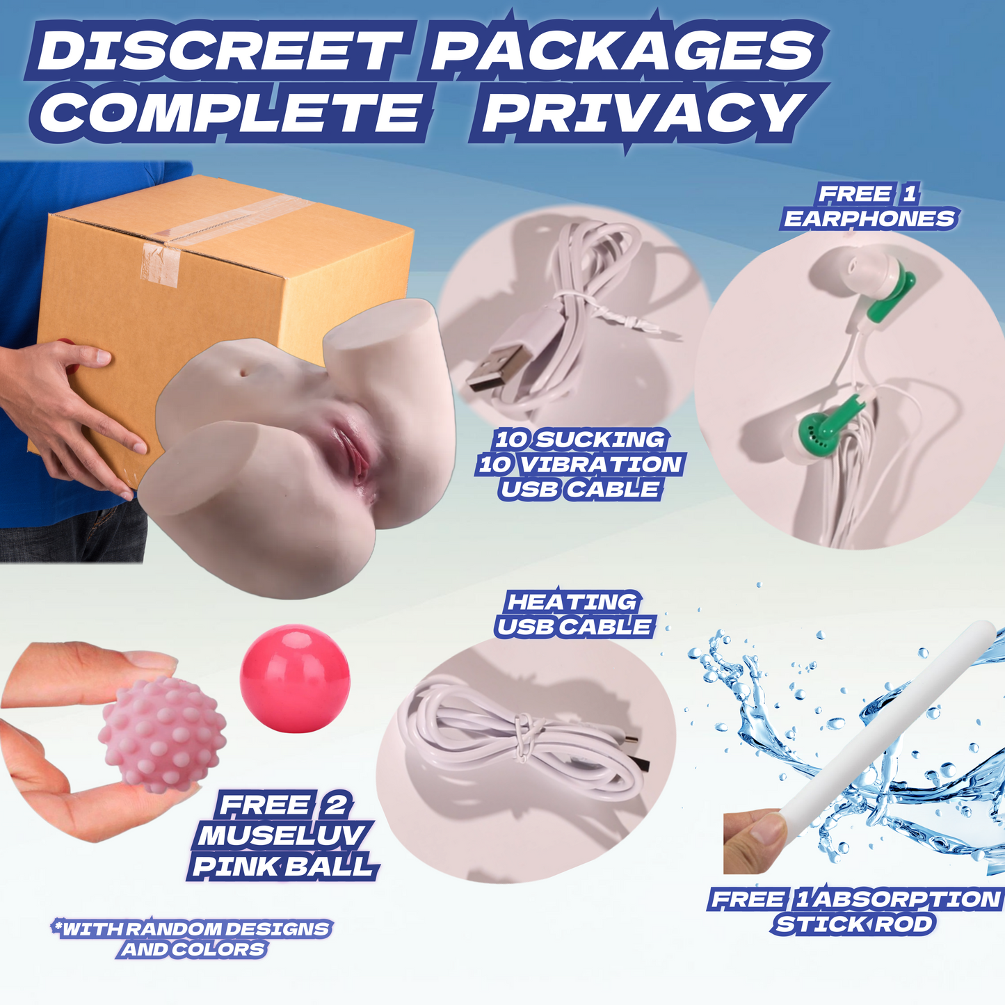Heating 10 Sucking 10 Vibration 4 Voices Automatic Sex Dolls 20LB Male Masturbators Butt Realistic 3D Lifelike Pocket Pussy Ass for Mens Adult Sex Doll Toys Hands Free Male Stroker (Copy)